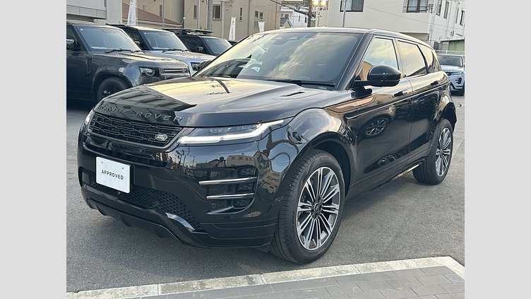 2023 認定中古車 Land Rover Range Rover Evoque サントリーニブラック D200マイルドハイブリッド（ディーゼル）  DYNAMIC SE