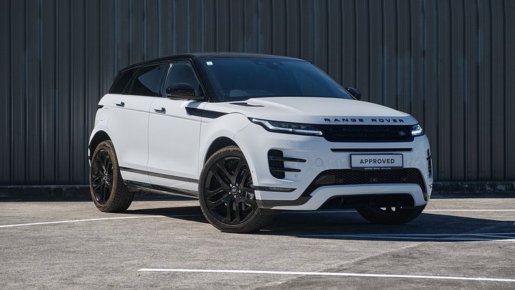 2024 Approved Land Rover Range Rover Evoque Fuji White P250 Dynamic HSE