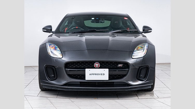 2019 認定中古車 Jaguar F-Type カルパチアン グレー (プレミアム・メタリック) ジャガー 2.0リッターi4 300PS ターボチャージドガソリンエンジン (オートマチックトランスミッション) F-TYPEクーペ CHEQUERED FLAG