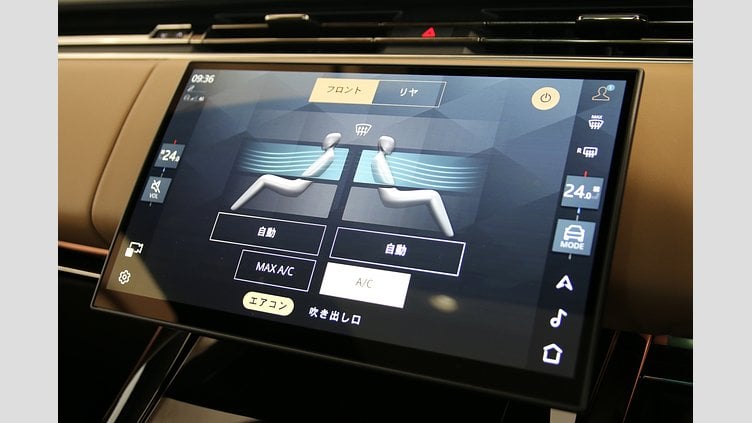 2024 認定中古車 Land Rover Range Rover Sport サントリーニブラック P550eプラグインハイブリッド（ガソリン） スタンダードホイールベース Autobiography