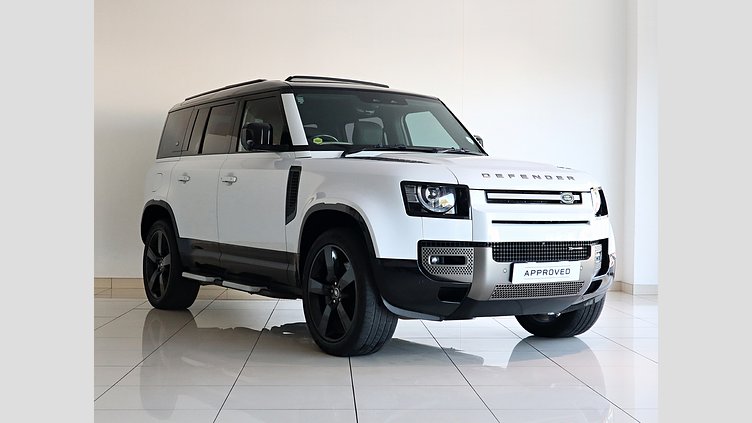 2021 Used Land Rover Defender 110 Ostuni Pearl White AWD D300 X-Dynamic HSE