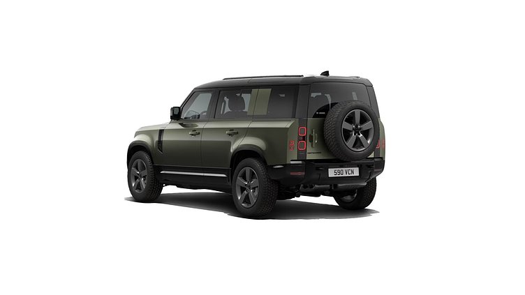 2025 Novo Land Rover Defender 110 Verde Woolstone Híbrido leve a diesel D350 X-Dynamic HSE
