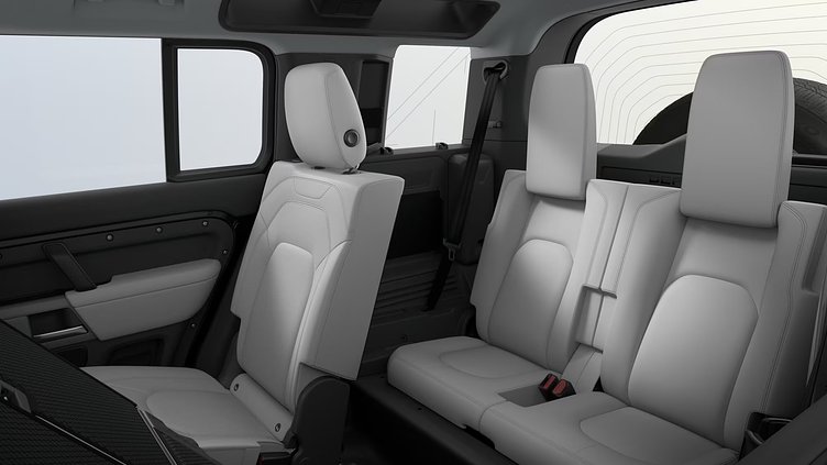 2025 Novo Land Rover Defender 110 Cinza Borasco Híbrido leve a diesel D350 X-Dynamic HSE
