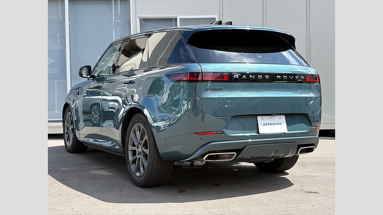 2024 認定中古車 Land Rover Range Rover Sport ジオラグリーン P550eプラグインハイブリッド（ガソリン） スタンダードホイールベース Dynamic SE