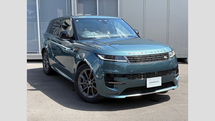 2024 認定中古車 Land Rover Range Rover Sport ジオラグリーン P550eプラグインハイブリッド（ガソリン） スタンダードホイールベース Dynamic SE