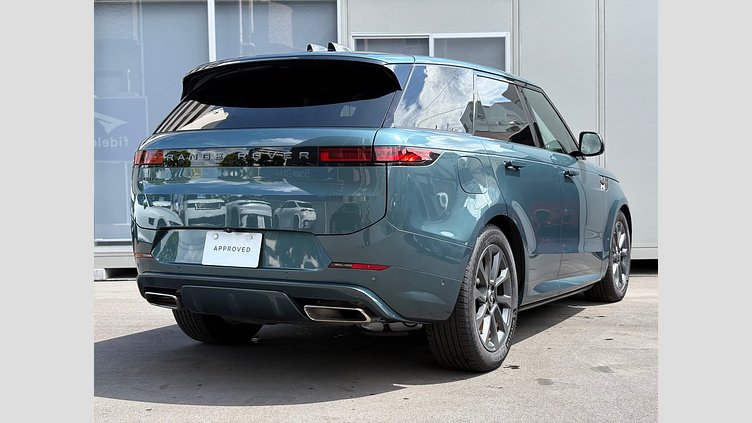 2024 認定中古車 Land Rover Range Rover Sport ジオラグリーン P550eプラグインハイブリッド（ガソリン） スタンダードホイールベース Dynamic SE