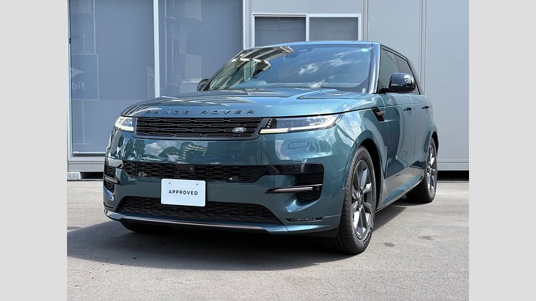 2024 認定中古車 Land Rover Range Rover Sport ジオラグリーン P550eプラグインハイブリッド（ガソリン） スタンダードホイールベース Dynamic SE