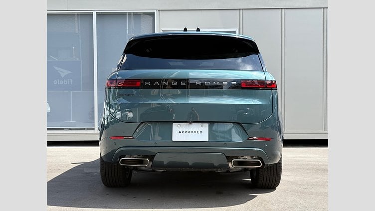 2024 認定中古車 Land Rover Range Rover Sport ジオラグリーン P550eプラグインハイブリッド（ガソリン） スタンダードホイールベース Dynamic SE
