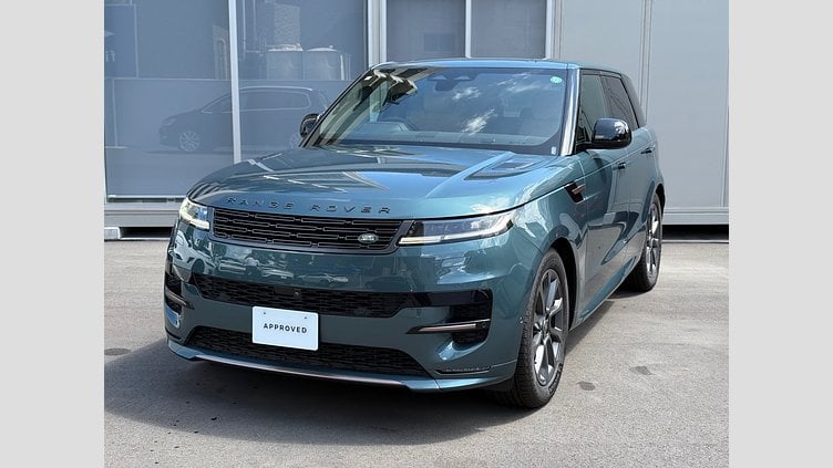 2024 認定中古車 Land Rover Range Rover Sport ジオラグリーン P550eプラグインハイブリッド（ガソリン） スタンダードホイールベース Dynamic SE