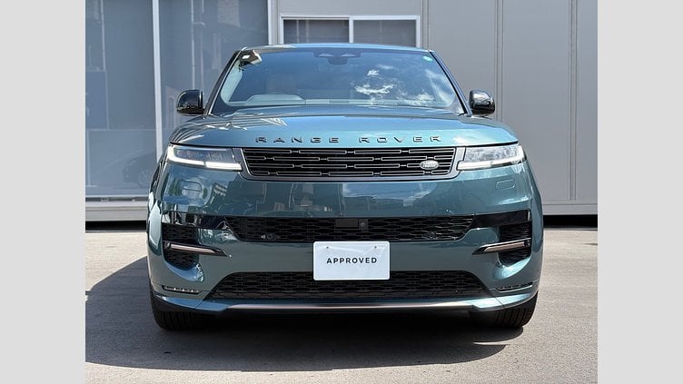 2024 認定中古車 Land Rover Range Rover Sport ジオラグリーン P550eプラグインハイブリッド（ガソリン） スタンダードホイールベース Dynamic SE