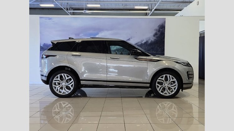 2023 Approved Land Rover Range Rover Evoque Silicon Silver The 2023 Land Rover Range Rover Evoque 2.0D SE R-Dynamic (D200) with 147kW is a diesel-powered SUV known 
BALANCE OF MAINTENANCE PLAN VALID UNTIL 100 000KM. Land Rover Range Rover Evoque 2.0D SE R-Dynamic 147KW (D200)