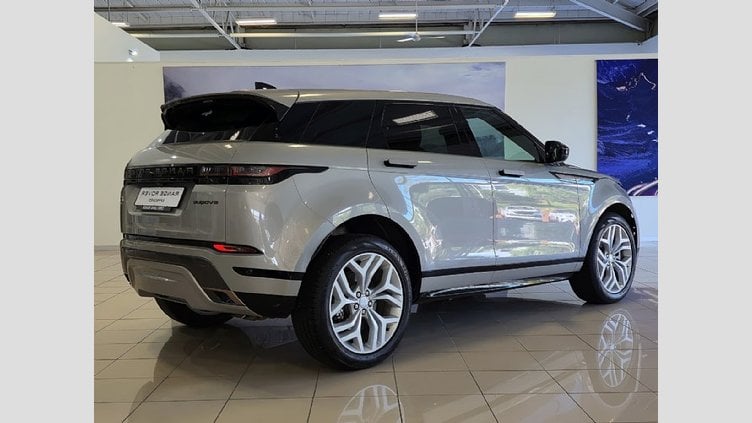 2023 Approved Land Rover Range Rover Evoque Silicon Silver The 2023 Land Rover Range Rover Evoque 2.0D SE R-Dynamic (D200) with 147kW is a diesel-powered SUV known 
BALANCE OF MAINTENANCE PLAN VALID UNTIL 100 000KM. Land Rover Range Rover Evoque 2.0D SE R-Dynamic 147KW (D200)
