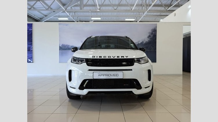 2023 Approved Land Rover Discovery Sport Fuji White The 2023 Land Rover Discovery Sport 2.0D HSE R-Dynamic (D200) is a versatile and stylish SUV, known for its blend of luxury, capability, and practicality. Land Rover Discovery Sport 2.0D HSE R-Dynamic (D200)
