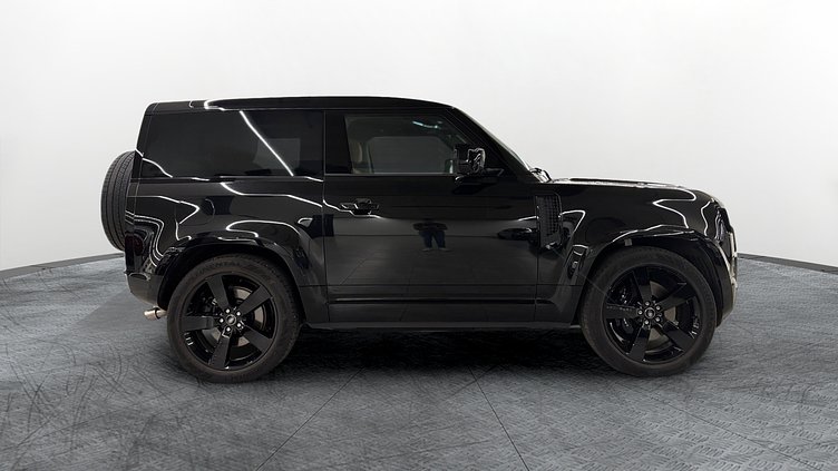 2023 Approved Land Rover Defender 90 Santorini Black 5.0 litre V8​P 5.0 V8 525 AWD A8