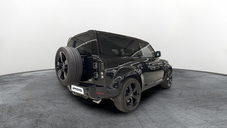 2023 Approved Land Rover Defender 90 Santorini Black 5.0 litre V8​P 5.0 V8 525 AWD A8