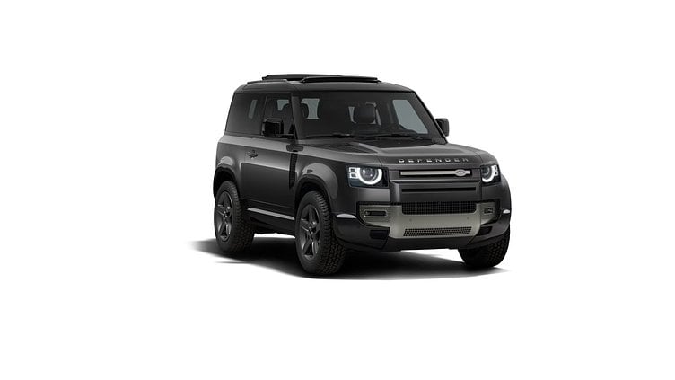 2025 Nowy Land Rover Defender 90 Carpathian Grey P425 X-Dynamic SE