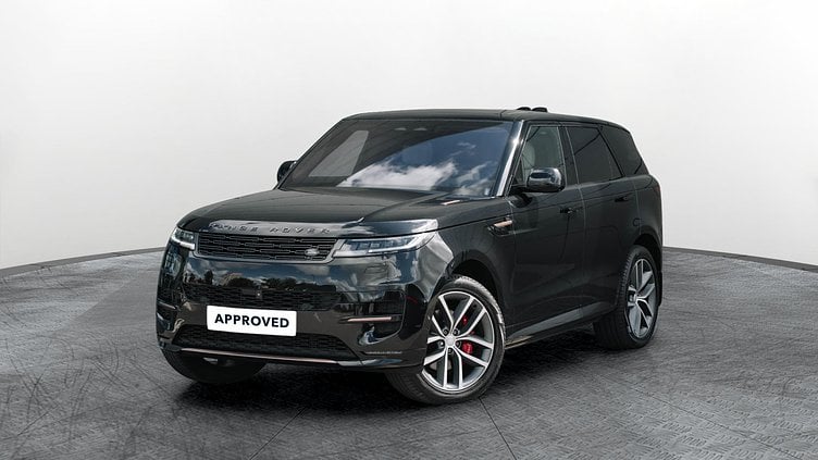 2022 Approved Land Rover Range Rover Sport Santorini Black 3.0 litre i6D​ Dynamic SE