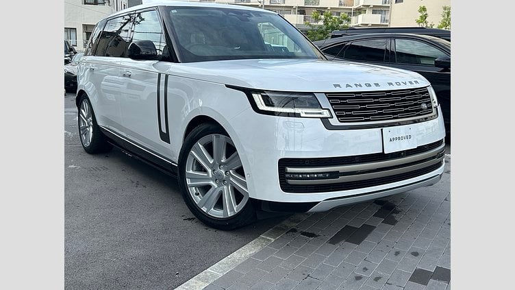 2023 認定中古車 Land Rover Range Rover オストゥーニパールホワイト（お取り扱いの有無については正規ディーラーにお問い合わせください） D300 AWD MHEV（AT） スタンダードホイールベース Autobiography