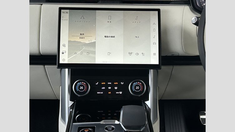 2023 認定中古車 Land Rover Range Rover オストゥーニパールホワイト（お取り扱いの有無については正規ディーラーにお問い合わせください） D300 AWD MHEV（AT） スタンダードホイールベース Autobiography
