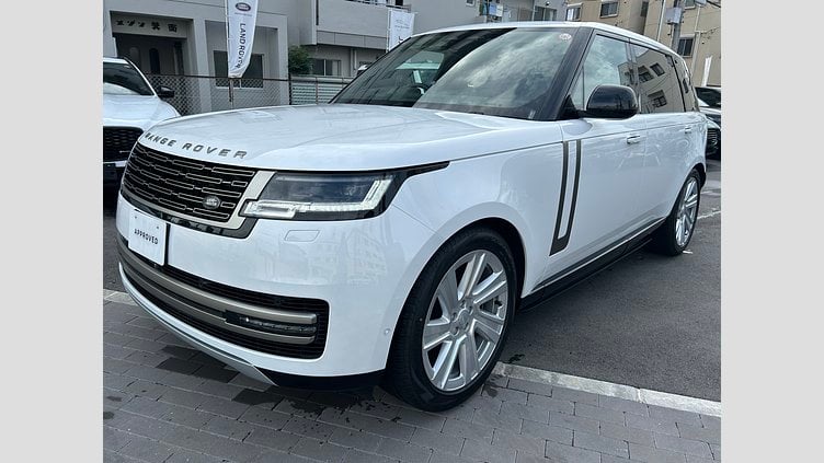 2023 認定中古車 Land Rover Range Rover オストゥーニパールホワイト（お取り扱いの有無については正規ディーラーにお問い合わせください） D300 AWD MHEV（AT） スタンダードホイールベース Autobiography