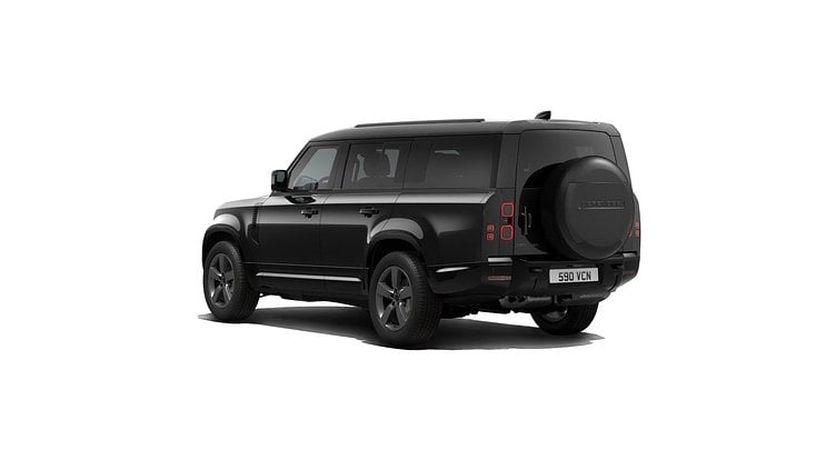 2025 New Land Rover Defender 130 Santorini Black D350 Diesel Mild Hybrid X-Dynamic HSE