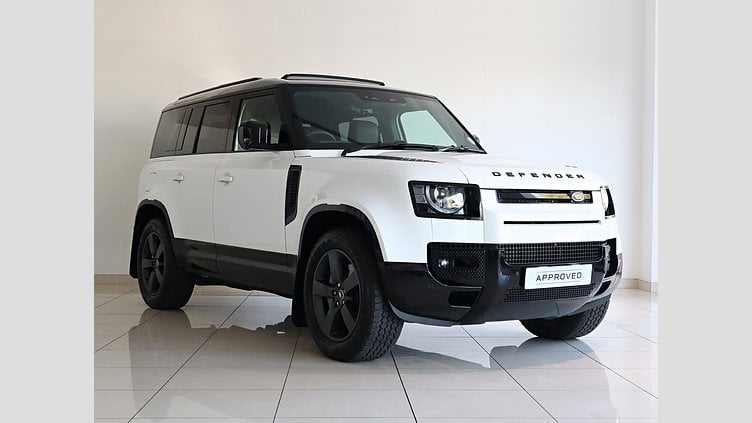 2025 Approved Land Rover Defender 110 Ostuni Pearl White AWD D350 X-Dynamic HSE