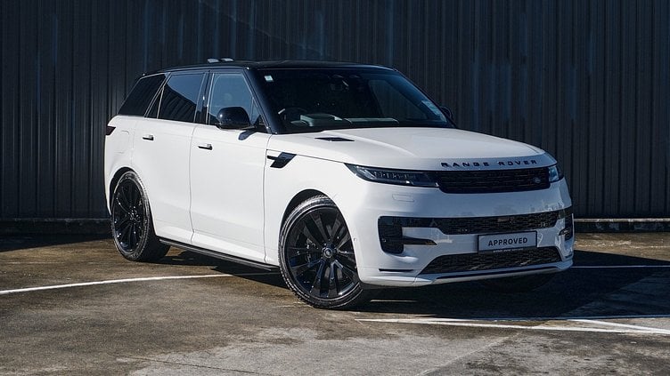 2025 Approved Land Rover Range Rover Sport Ostuni Pear White P460e Dynamic HSE