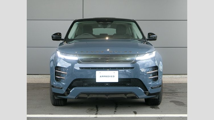 2024 認定中古車 Land Rover Range Rover Evoque トライベッカブルー D200マイルドハイブリッド（ディーゼル） スタンダードホイールベース DYNAMIC SE