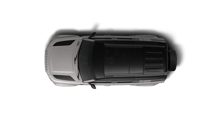 2025 NAUJI AUTOMOBILIAI Land Rover Defender 110 Borasco Grey Petrol Plug-in Electric Hybrid X-Dynamic HSE