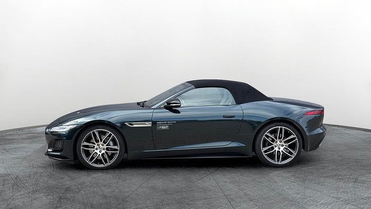 2023 Approved Jaguar F-Type British Racing Green P300 RWD AUTO CONVERTIBLE R-DYNAMIC