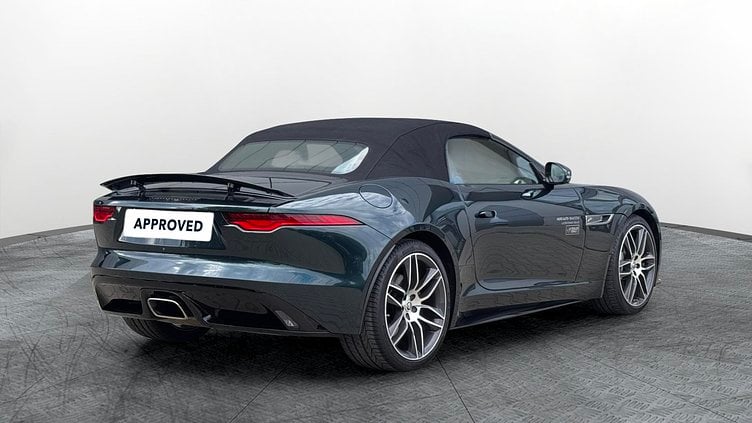 2023 Approved Jaguar F-Type British Racing Green P300 RWD AUTO CONVERTIBLE R-DYNAMIC