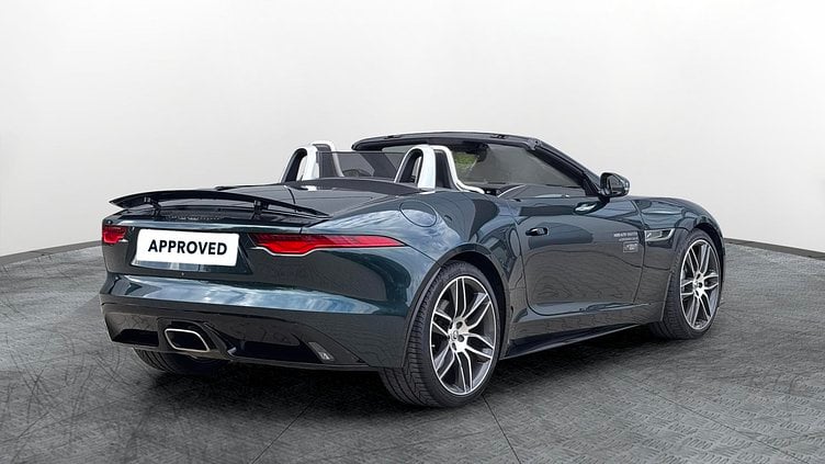 2023 Approved Jaguar F-Type British Racing Green P300 RWD AUTO CONVERTIBLE R-DYNAMIC