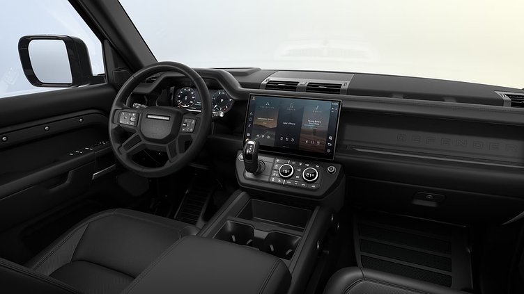 2025 New Land Rover Defender 110 Santorini Black D350 Diesel Mild Hybrid X-Dynamic HSE