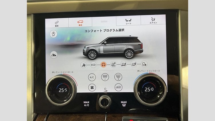 2019 認定中古車 Land Rover Range Rover ユーロンホワイト 3.0リッターTDV6ディーゼル（258 PS） スタンダードホイールベース VOGUE