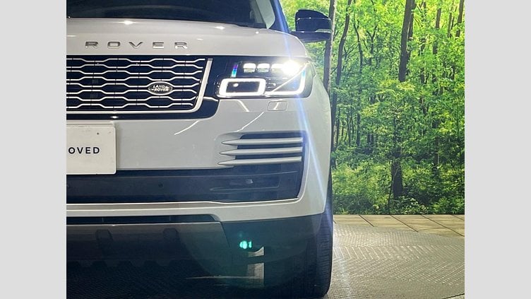 2019 認定中古車 Land Rover Range Rover ユーロンホワイト 3.0リッターTDV6ディーゼル（258 PS） スタンダードホイールベース VOGUE