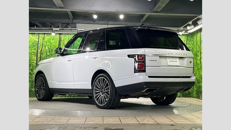 2019 認定中古車 Land Rover Range Rover ユーロンホワイト 3.0リッターTDV6ディーゼル（258 PS） スタンダードホイールベース VOGUE