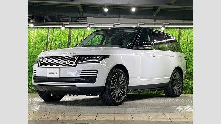 2019 認定中古車 Land Rover Range Rover ユーロンホワイト 3.0リッターTDV6ディーゼル（258 PS） スタンダードホイールベース VOGUE