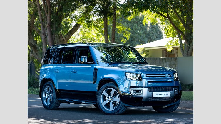 2025 Approved Land Rover Defender 110 Tasman Blue 4x4 Auto D250 SE X-Dynamic