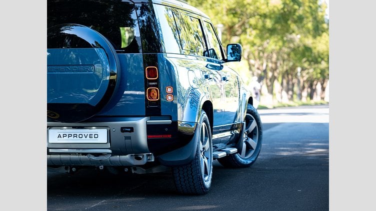 2025 Approved Land Rover Defender 110 Tasman Blue 4x4 Auto D250 SE X-Dynamic