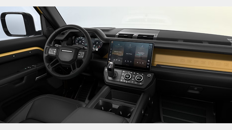 2025 Novo vozilo Land Rover Defender 110 Deep Sandglow Yellow 3.0D V6 350HP 110 Trophy Edition Deep Sandglow 3.0D