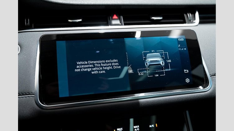 2023 Apstiprināts Land Rover Range Rover Evoque Santorini Black P200 Petrol Standard Wheelbase SE