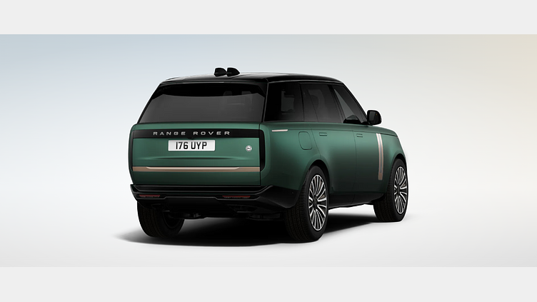 2025 Novo vozilo Land Rover Range Rover British Racing Green - Satin finish 3.0 Litre V6 SV 3.0 Litre Petrol 460 PHEV AWD LWB 