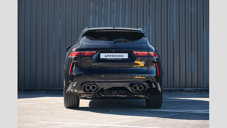 2025 Approved Jaguar F-Pace Santorini Black P575 PETROL SVR 575 EDITION