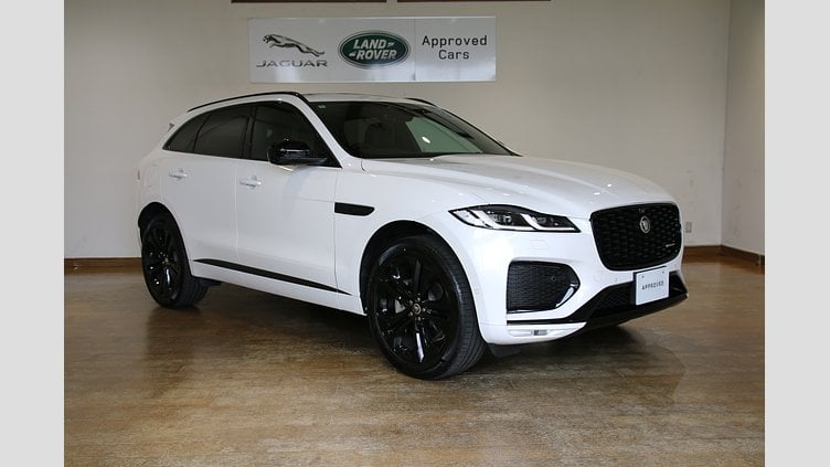 2024 認定中古車 Jaguar F-Pace オストゥーニパールホワイト D200マイルドハイブリッド（ディーゼル） R-DYNAMIC SE