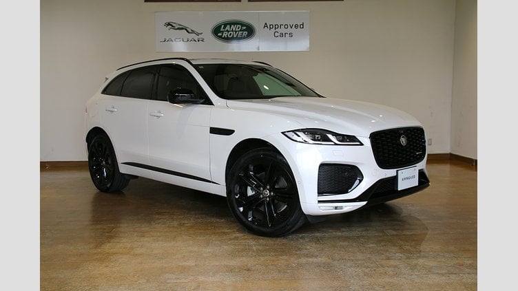 2024 認定中古車 Jaguar F-Pace オストゥーニパールホワイト D200マイルドハイブリッド（ディーゼル） R-DYNAMIC SE