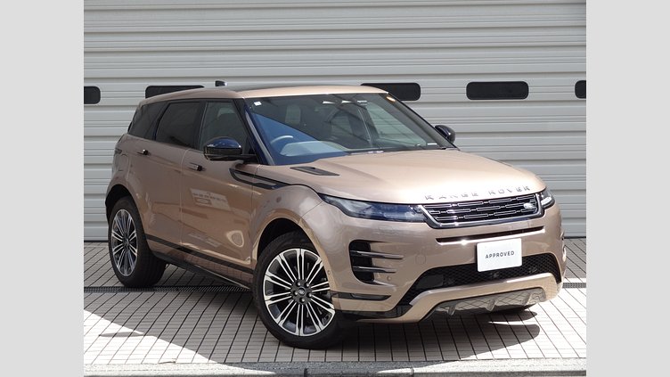 2024 認定中古車 Land Rover Range Rover Evoque コリンシアンブロンズ D200マイルドハイブリッド（ディーゼル） スタンダードホイールベース DYNAMIC SE