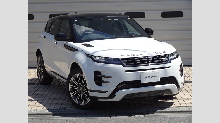 2023 認定中古車 Land Rover Range Rover Evoque Fuji White 249PS DYNAMIC HSE