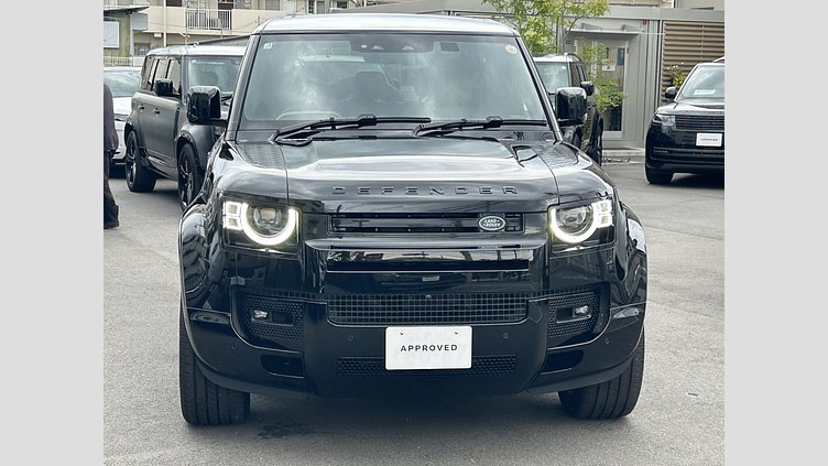 2025 認定中古車 Land Rover Defender 110 Santorini Black V8 P525(ガソリン） V8