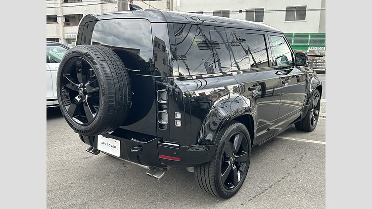 2025 認定中古車 Land Rover Defender 110 Santorini Black V8 P525(ガソリン） V8