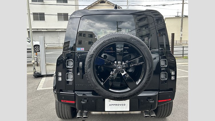 2025 認定中古車 Land Rover Defender 110 Santorini Black V8 P525(ガソリン） V8